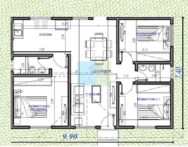 74 m2marcadeagua