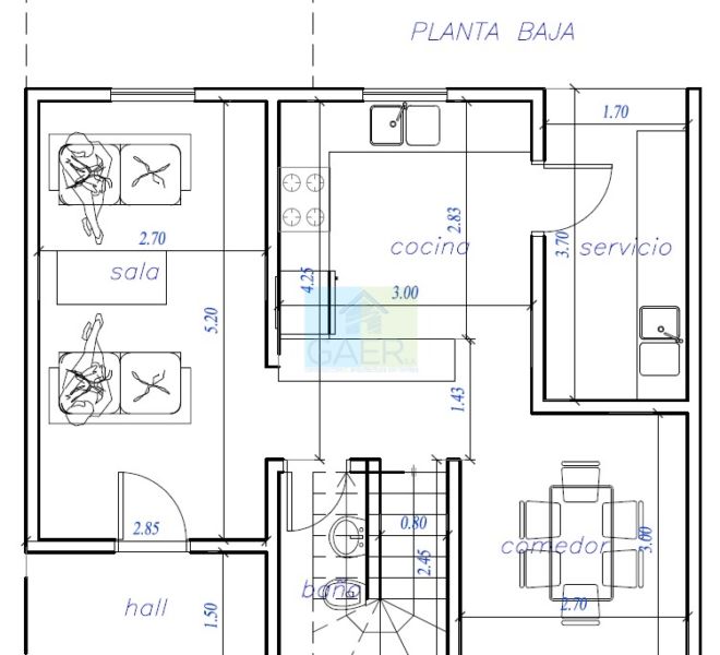 Planta Bajamarcadeagua